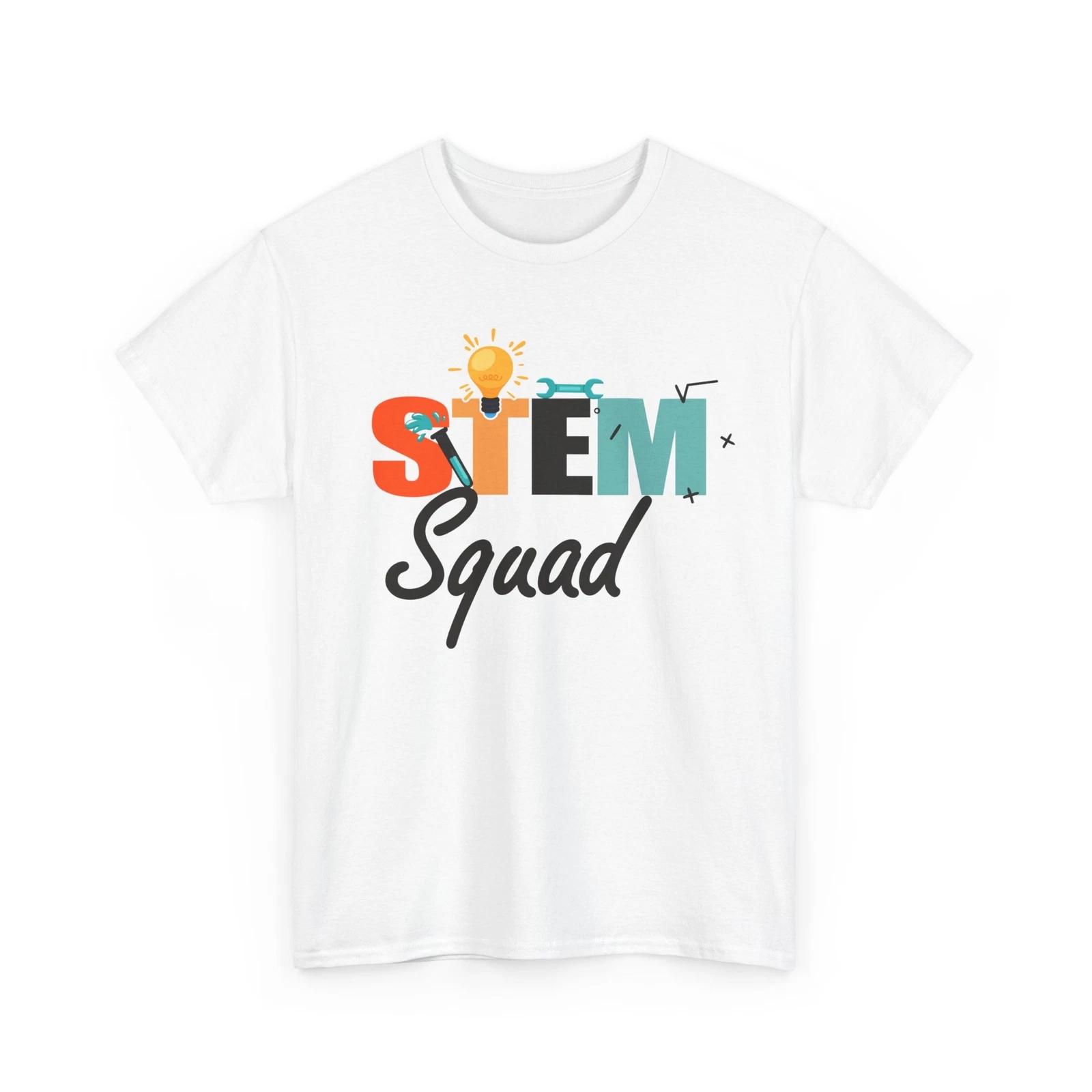 Scientists Shirt, STEM Squad Science Lovers Women Men T-shirt 4XL