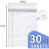 3 Pack Legal Pads Refills Note Pads, Writing Pads 8.5 x 11 Inches, Memo Pads Lined Writing Note Pads, Letter Size Legal Pad Wide Ruled Lined Pads