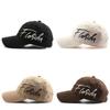 Cotton Baseball Cap For Men Women With Embroidered Letters And Curved Brim For Outdoor Sun Protection