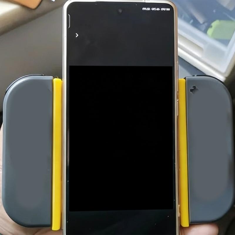 Ergonomic Handle Grip Linker Magnetic Controller Connector for NS Controller Phone Holder Gaming Accessories