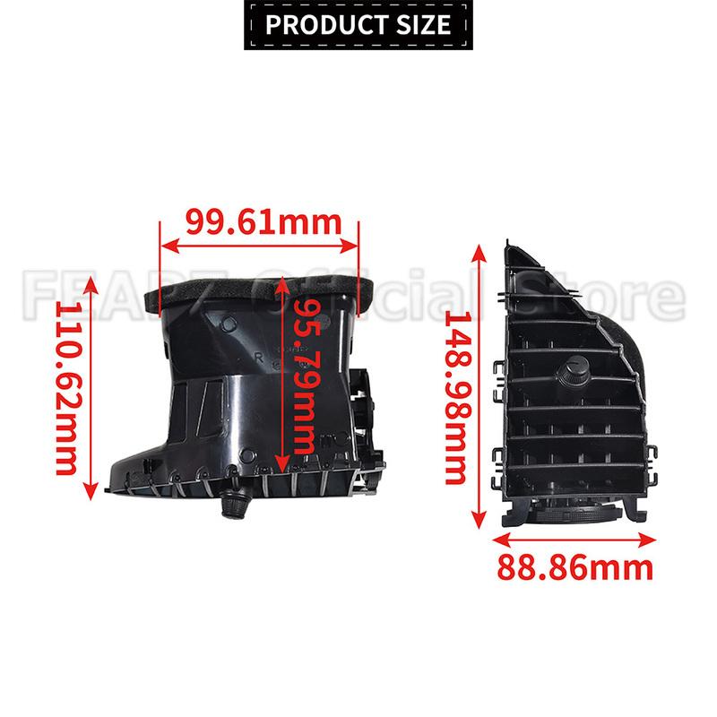 Dla Mercedes Benz Vito V260 W447 W448 A4478300454 Deska Rozdzielcza Środkowa Kratka Nawiewu Klimatyzacji Centralny Otwór Wentylacyjny Klimatyzacji