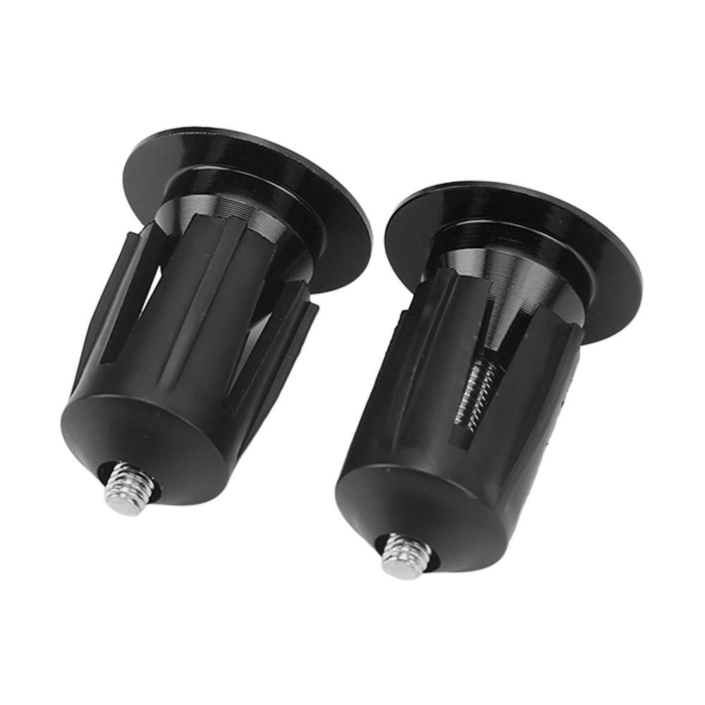 2 Pair Light Weight Handlebar Plug Aluminium Plastic Handlebar End Caps  Bike Maintenance