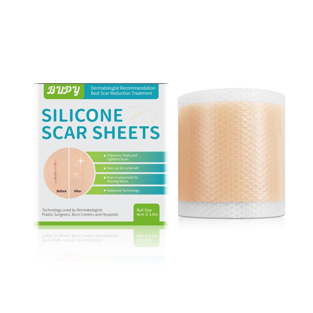 Silicone Scar Patches, Self-adhesive Waterproof Scar Care Patches, Silicone Scar Repair Patches