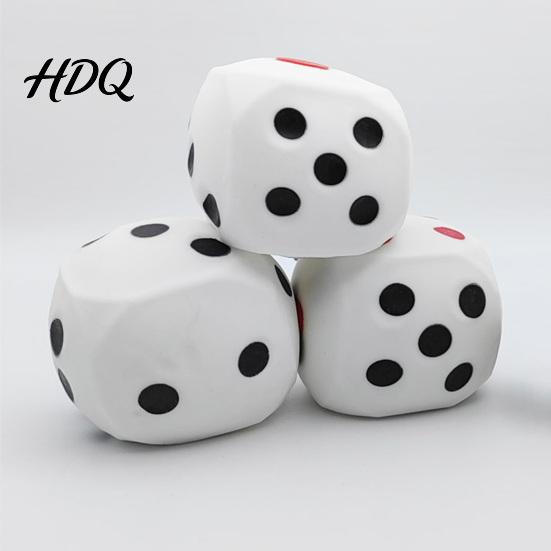 Dice Stress Toy 1/2Pcs Giant Relief Toy, Squeeze for Focus Relaxation Cube Aid & Anxiety Reduction, Sensory Hand Exercise Tools