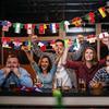 1set 2026 World Cup Soccer Jersey Flag Bunting Banner