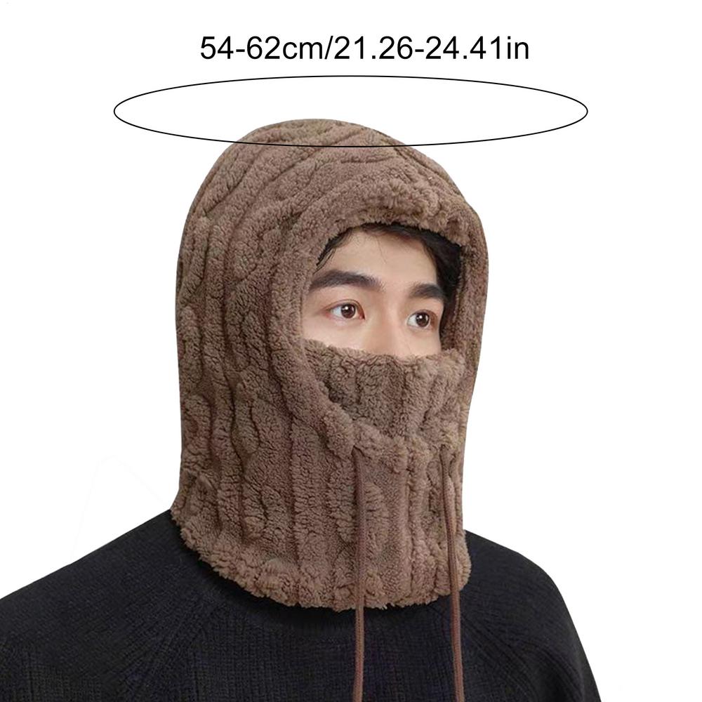 Winter Hat Waterproof Adjustable Thermal Windproof Winter Head Hood Neck Face Cover For Outdoor Skiing Snowboarding Motorcycle