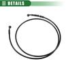 Motoforti Brake Hose, Clutch Hose, and Oil Hose for Motorcycles, ATVs, and Off-Road Bikes, Universal, Durable, 1 Set, 28°, 160cm