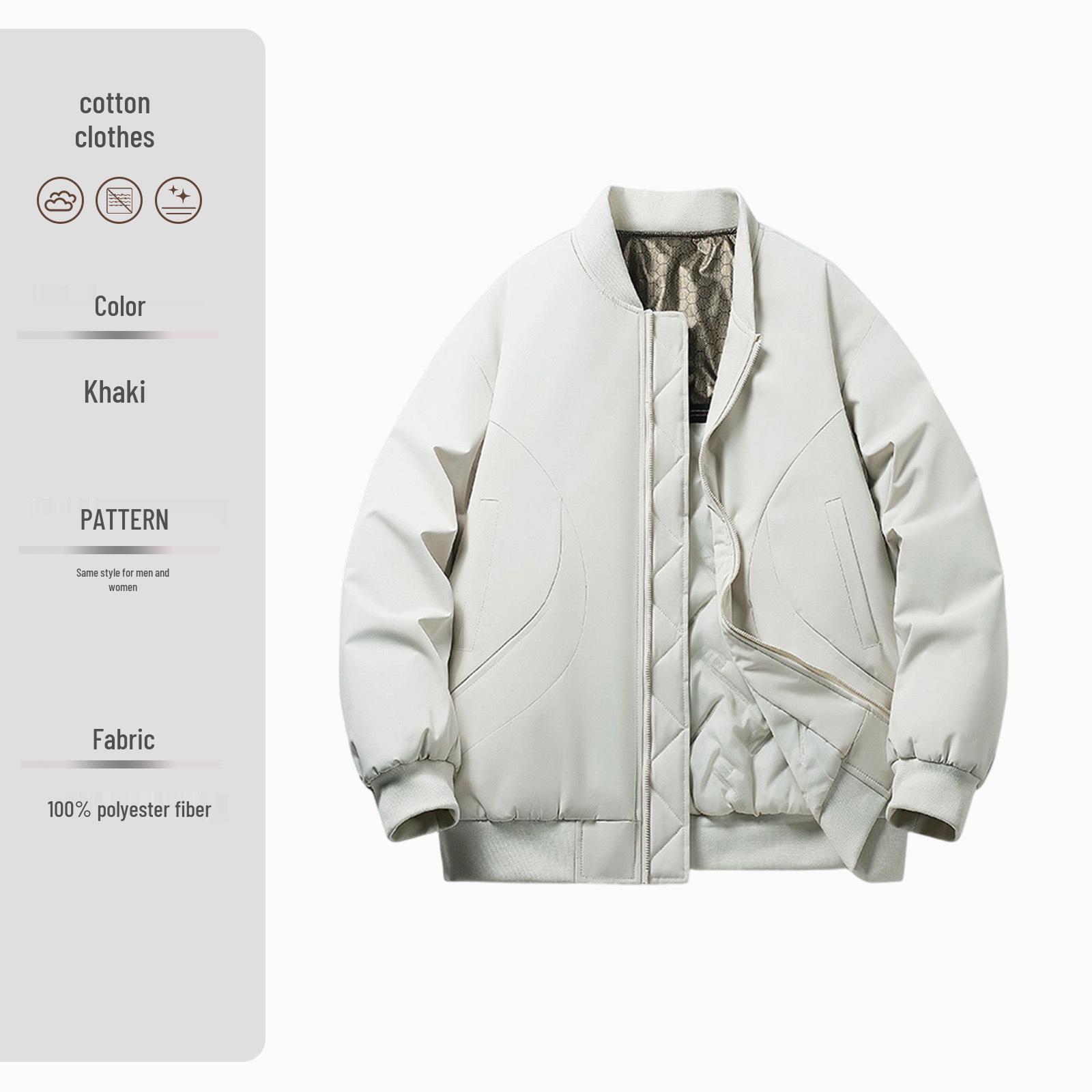 

Graphene-Enhanced Fleece-Lined Work Jacket with Customizable Logo XXXXL хакі