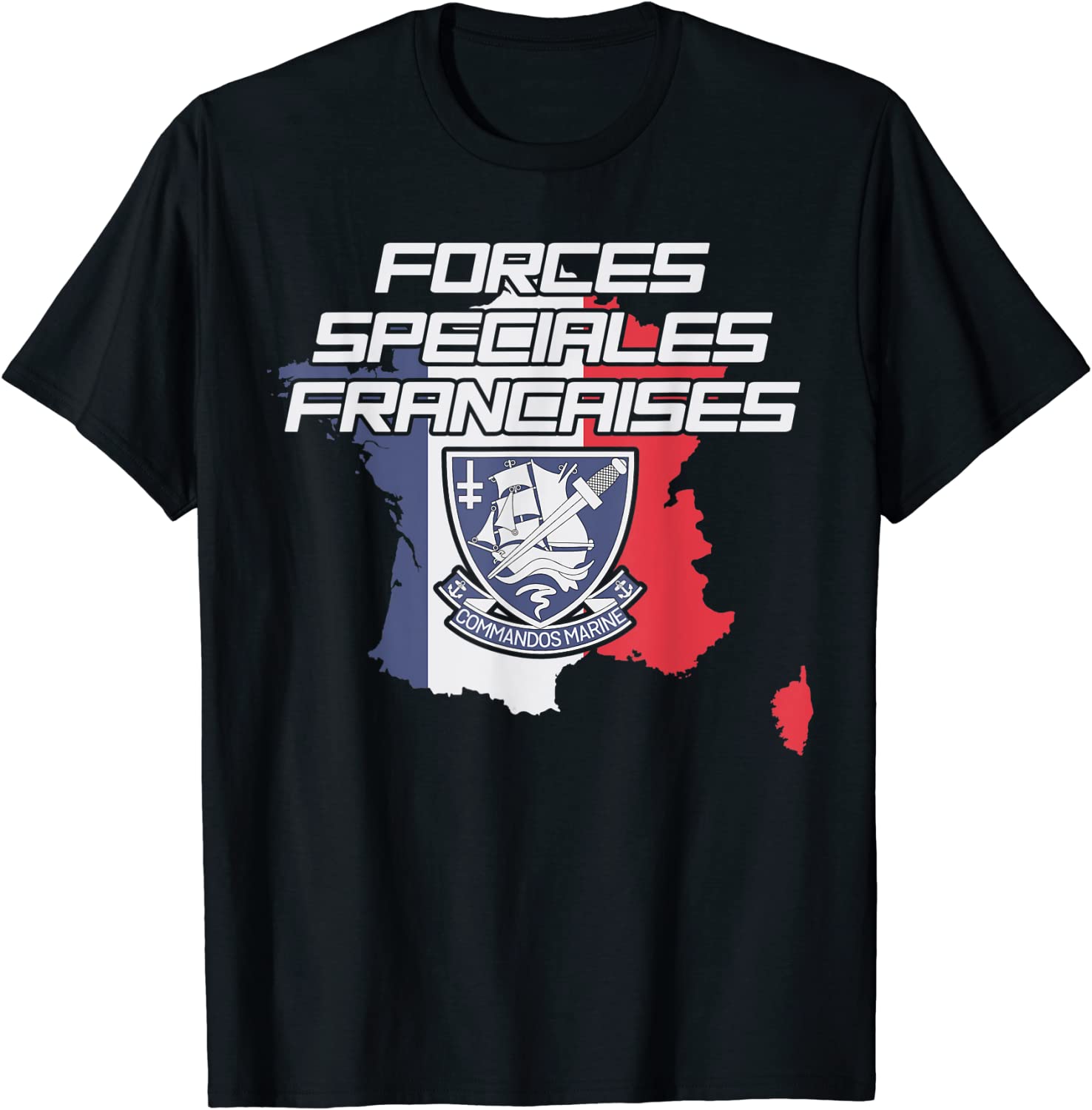 

French Military Special Force French Veteran Men TShirt Short Sleeve Casual Cotton ONeck Summer TShirt S