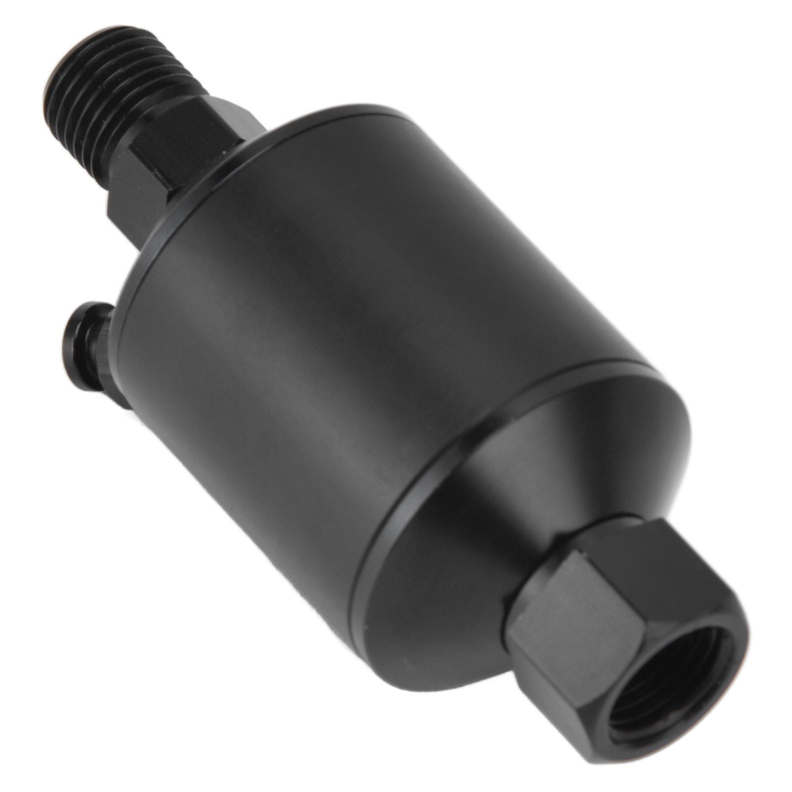 

Водовідділювач 1/4 дюйма для води та масла, водовідділювач для повітряного компресора 1/4 дюйма NPT, фільтр стисненого повітря чорний