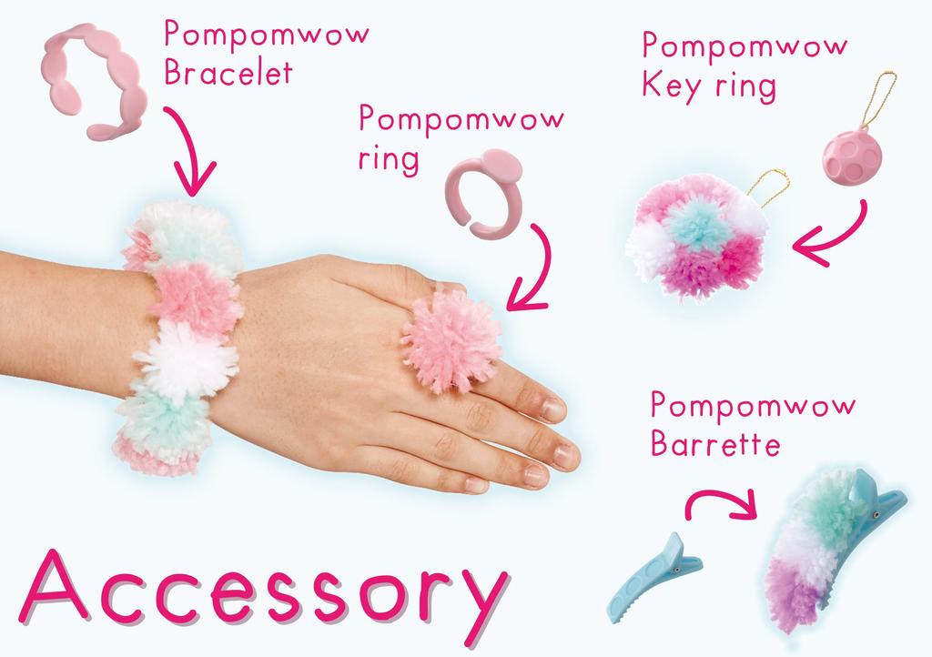 Pompon Accessory Set Wow!