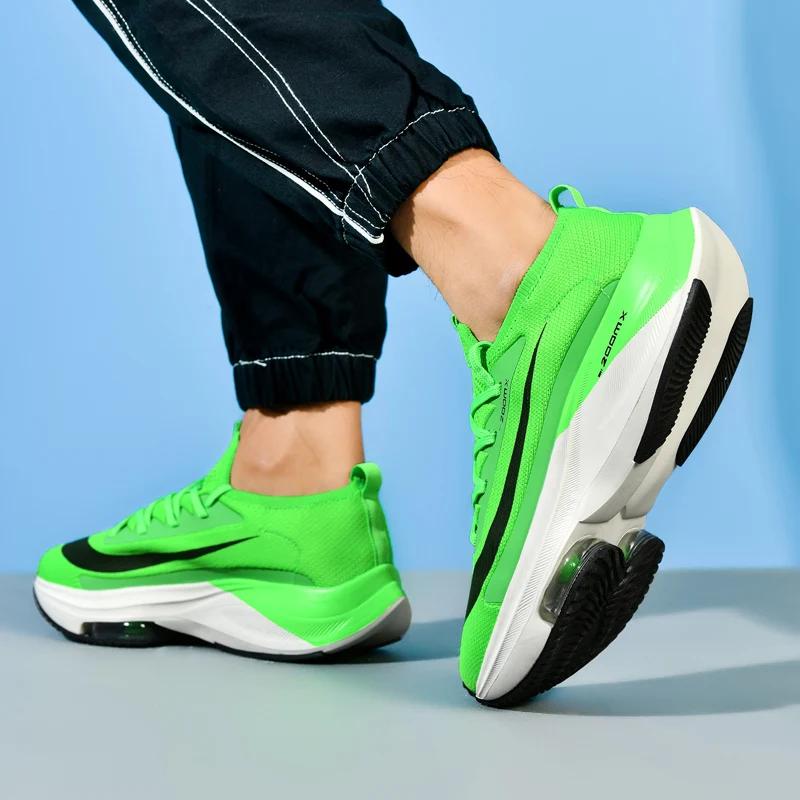 Buty do biegania zwiększające wysokość dla mężczyzn Oryginalne miękkie do chodzenia Unisex Sneaker Outdoor Maraton Para Buty sportowe Kobiety Maraton