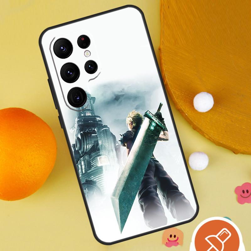 Final Fantasy Case For Samsung Galaxy S25 Ultra S24 S23 S22 S21 Ultra S9 S10 S20 Plus S24 FE Funda Cover