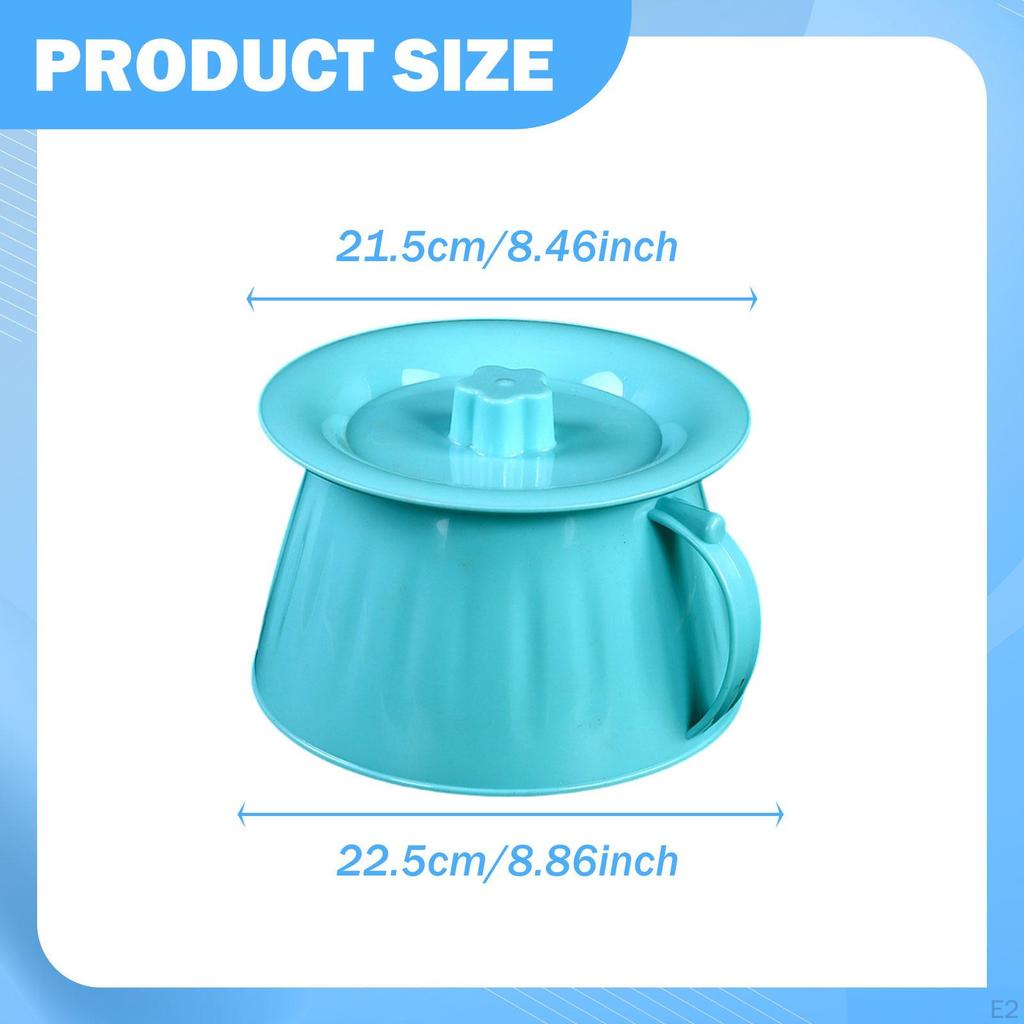 Spittoon Urinal Pot Pee Container Potty Bedet for Bedside Travel Camping Bedroom