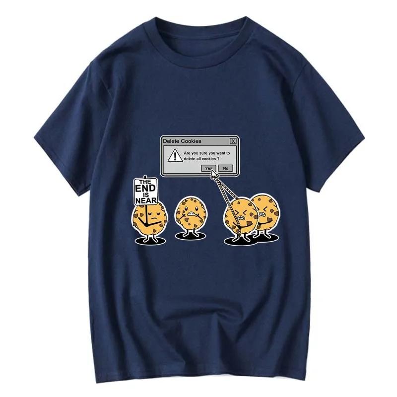 HOT SALE Summer Men's High Quality Shirt Soft and Comfortable Pure Cotton Interesting Design Print Casual Loose Cool T Shirt Tee