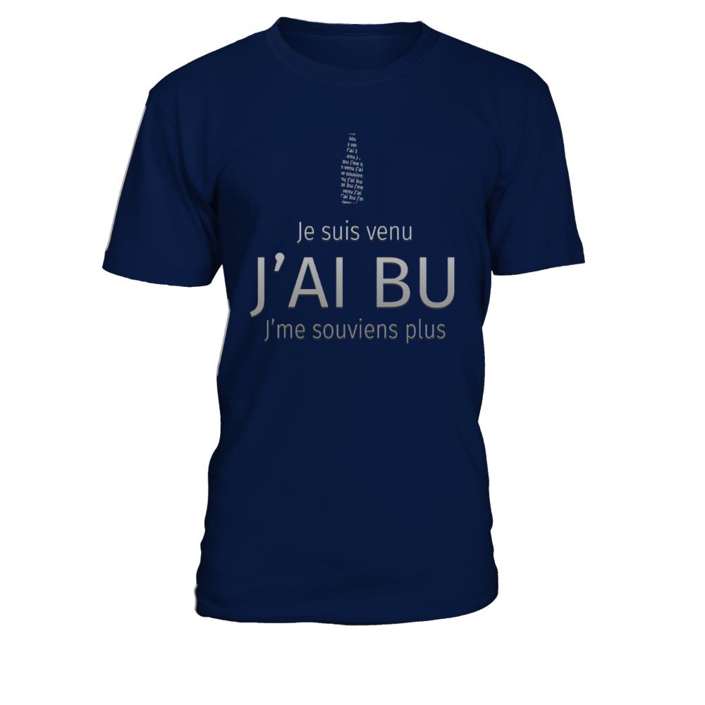 TShirt Homme Humour Alcool Apéro Je suis venu, j