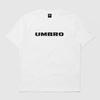 Umbro Fresh Big LeTTering T shirT Ur121srs12 whT