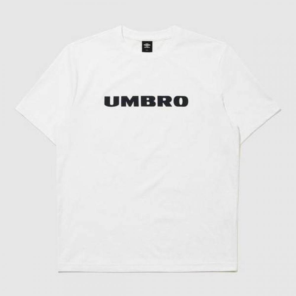 Umbro Fresh Big LeTTering T shirT Ur121srs12 whT