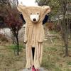100cm-200cm Orsacchiotto Gigante Americano Pelo Peluche Giocattoli Morbido Cappotto Orsacchiotto Popolare Regali di Compleanno San Valentino Per Bambine Giocattolo per Bambini