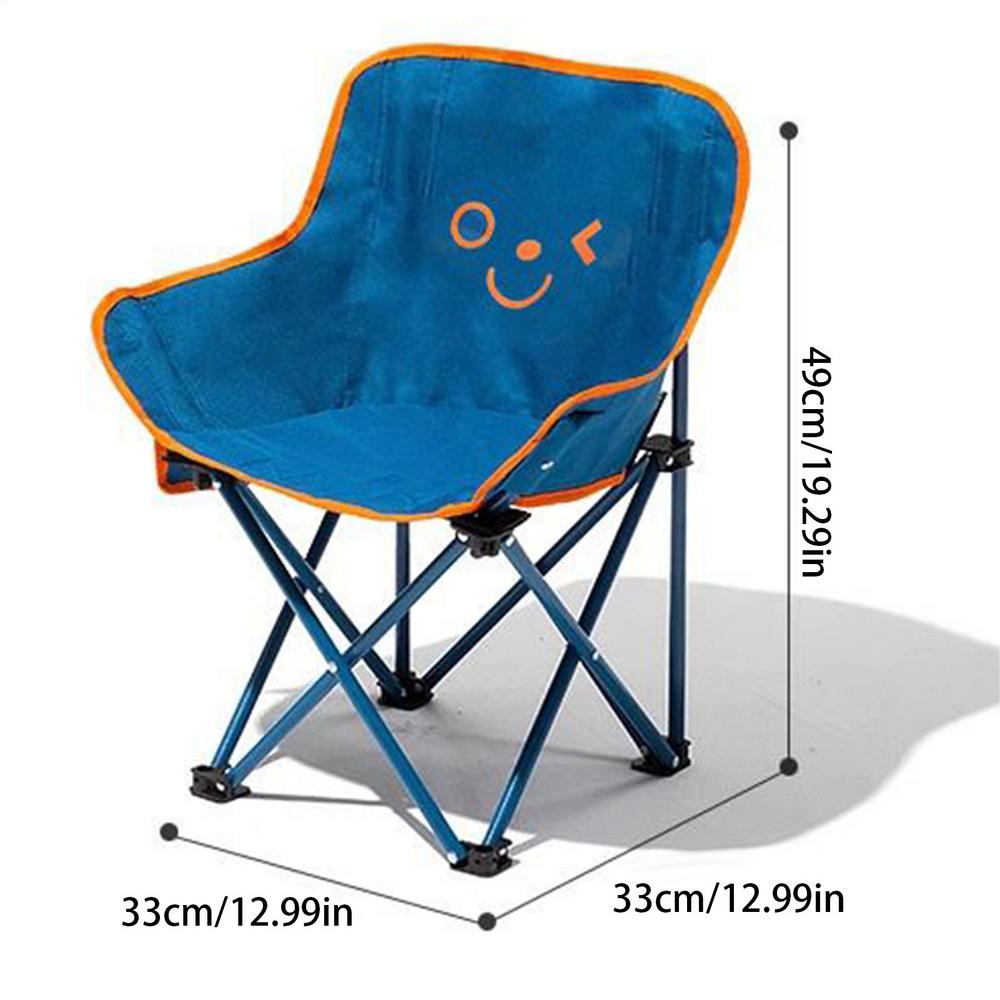 Kids Beach Folding Camping Chair Child's Umbrellas Folding Outdoor Camping Chairs Wind Resistant Foldable Children's Chair