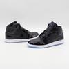 DV1308-004 Nike Air Jordan 1 Mid Space Jam Black Dark Concord White (Men's)
