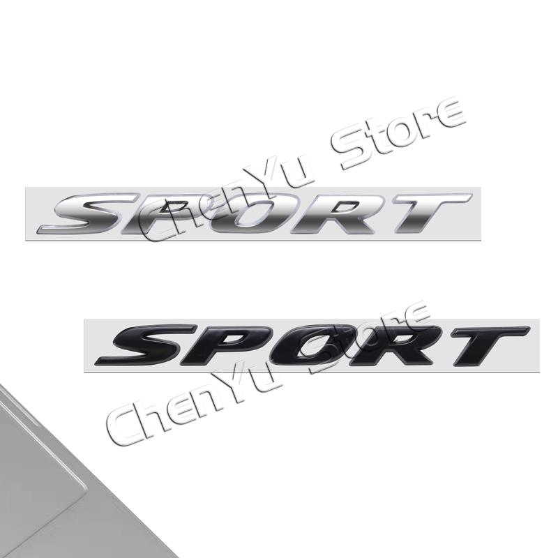 For Honda Sport Metal Emblem Civic Typer Accord CRV Vezel HRV Stepwgn Odyssey Jazz Fit 3D Decals Sticker Rear Trunk Badge Logo