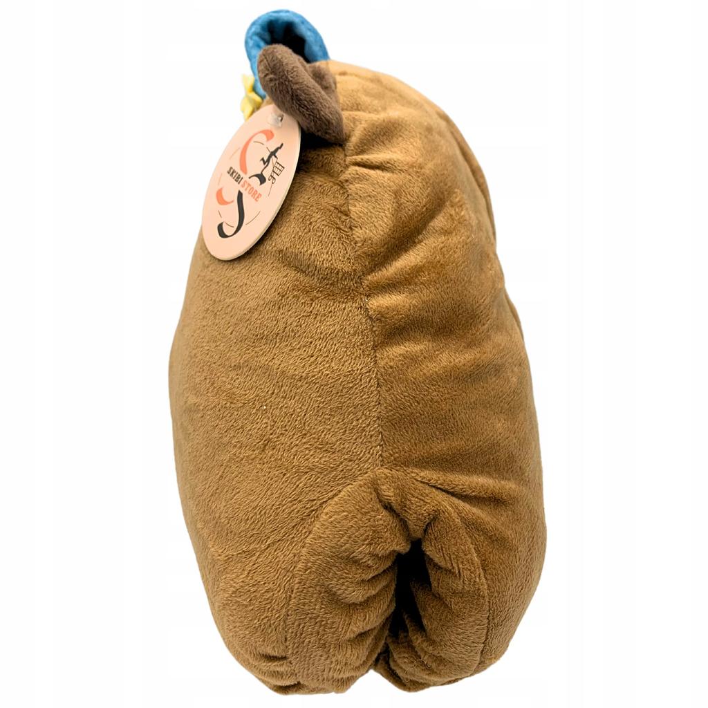 Capybara Sleeping Plush Pillow Cuddly Squish Large Toy