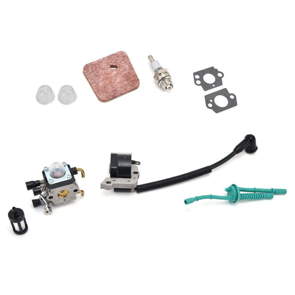 Carburetor Ignition Coil Kit for Stihl FS55 FS38 FS55R KM55 FS45 FS46 Trimmer Parts