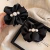 Elegant Pearl Hair Clip For Women Fresh Sweet Style Back Of Head Shark Clip High Fashion Versatile Hair Accessorie