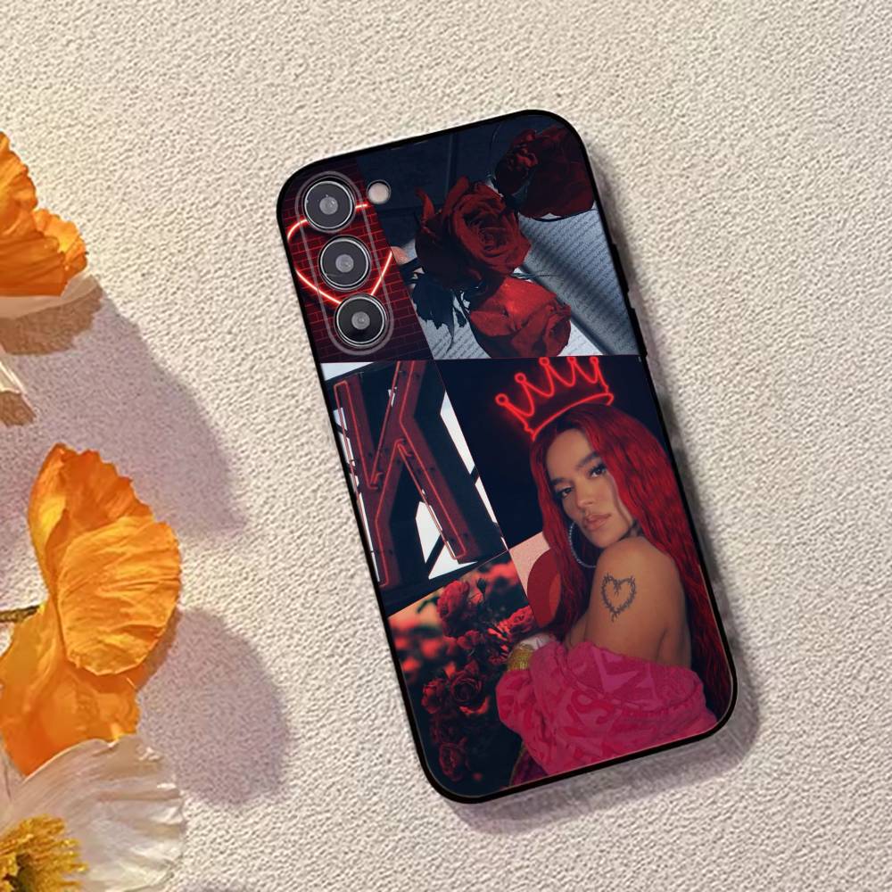 K-Karol G Dibujos Animados Phone Case Silicone Soft For Samsung Galaxy A73,A72,A71,A70,A53,A52,A51