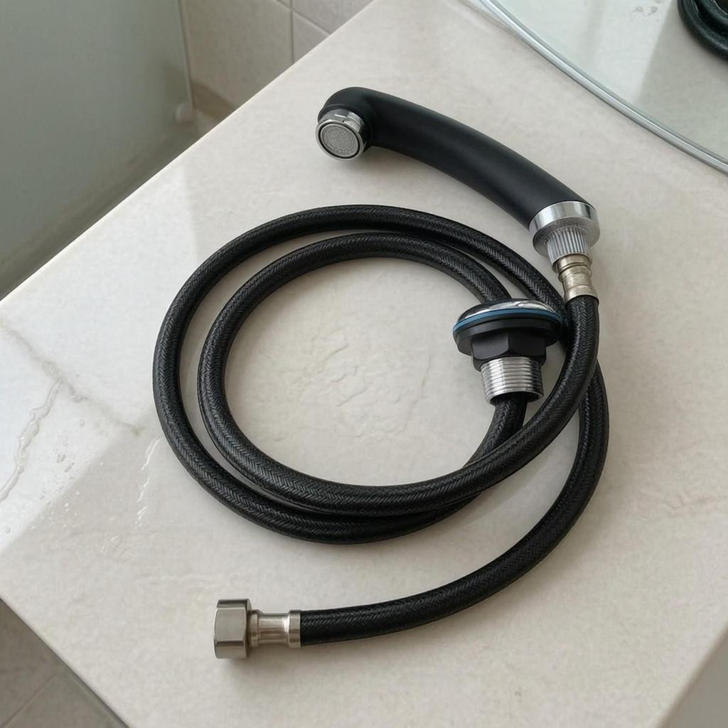 Salon Shampoo Sprayer Black Bowl Spray Head Universal Fit