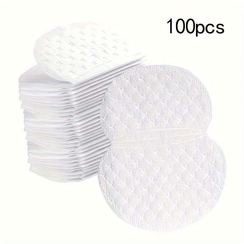 0/100PCS of Disposable Underarm Moisture-absorbing Pads, Lightweight, Breathable, Comfortable and Odor-free, Suitable for Both Men and Women.