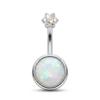 1Pcs Purple Zircon Dangle Belly Button Rings Stainless Steel Heart Butterfly Navel Piercing Long Drop Pendant Belly Ring Jewelry