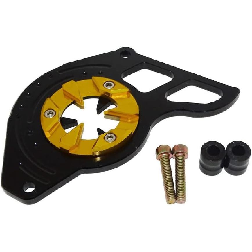 Front Sprocket Chain Guard Cover Left Side Engine For Honda Grom MSX125 MSX125SF 2013 2014 2015 2016 2017 2018 2019 (Black)