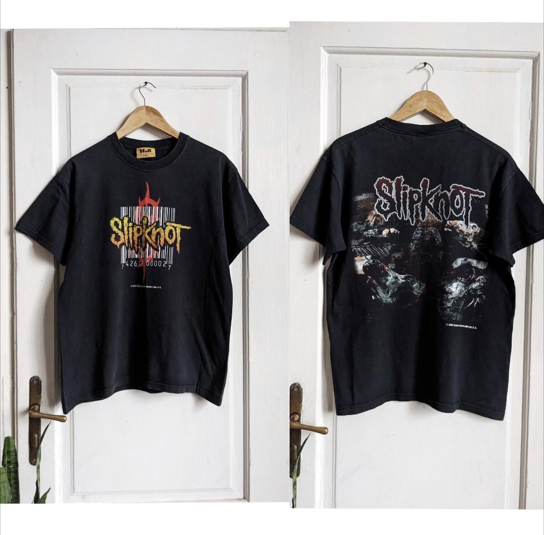 Vintage Slipknot 2001 Merch T-Shirt Iowa L