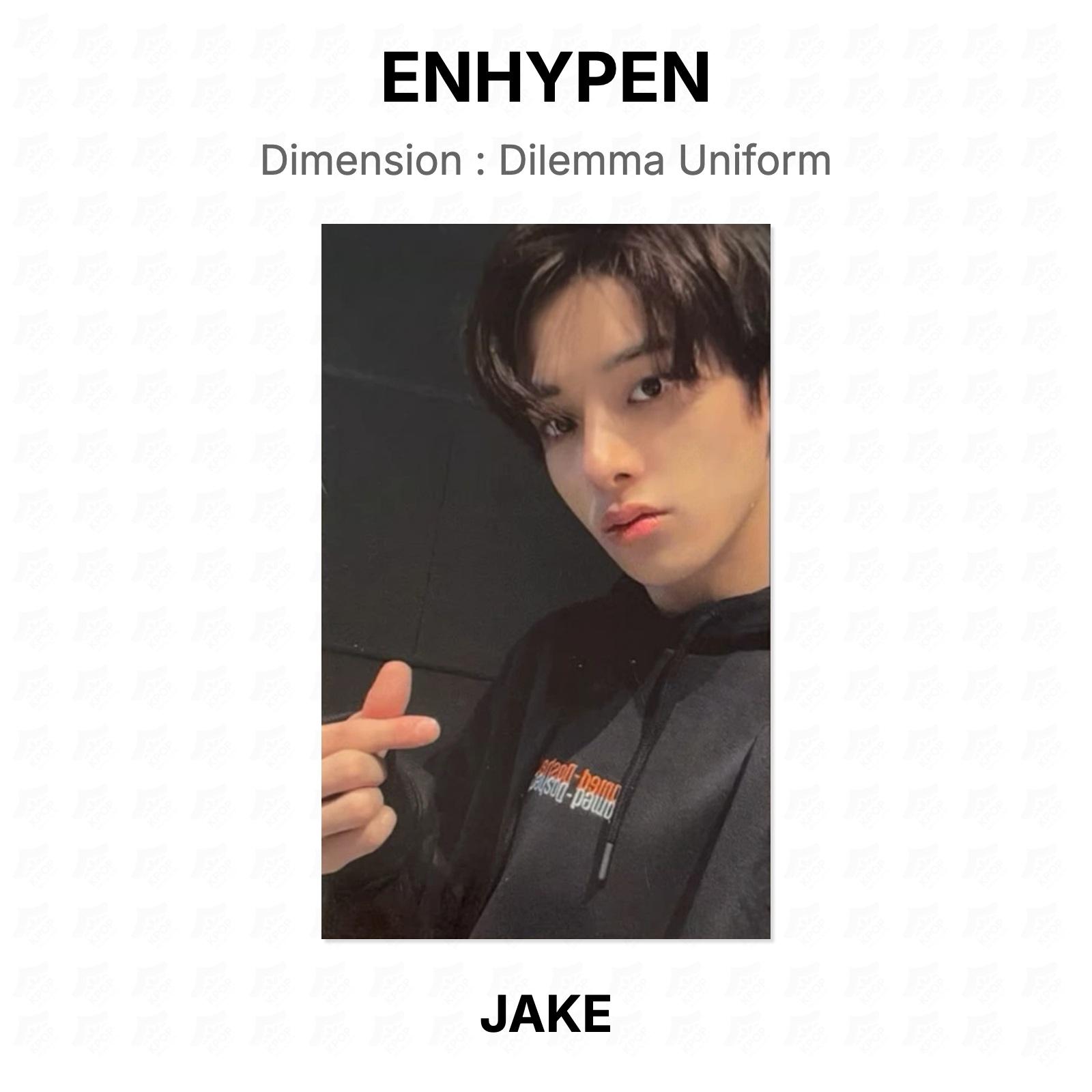 ENHYPEN Dimension : Dilemma Uniform Official Photocard JAKE