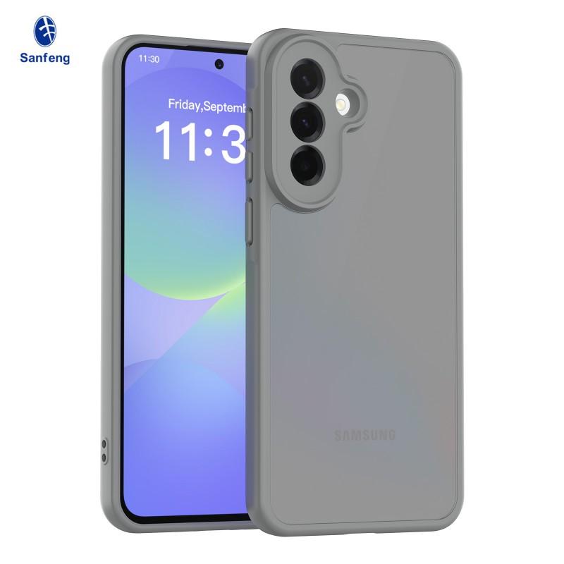 Suitable GalaxyA57 Protective Case A26 Phone A37 Skin-feeling PC+TPU Drop Resistance Fine Hole Matte Shell