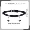Adjustable Reflective Race Number Belt for Triathlon, with Loops And Fastening System Running