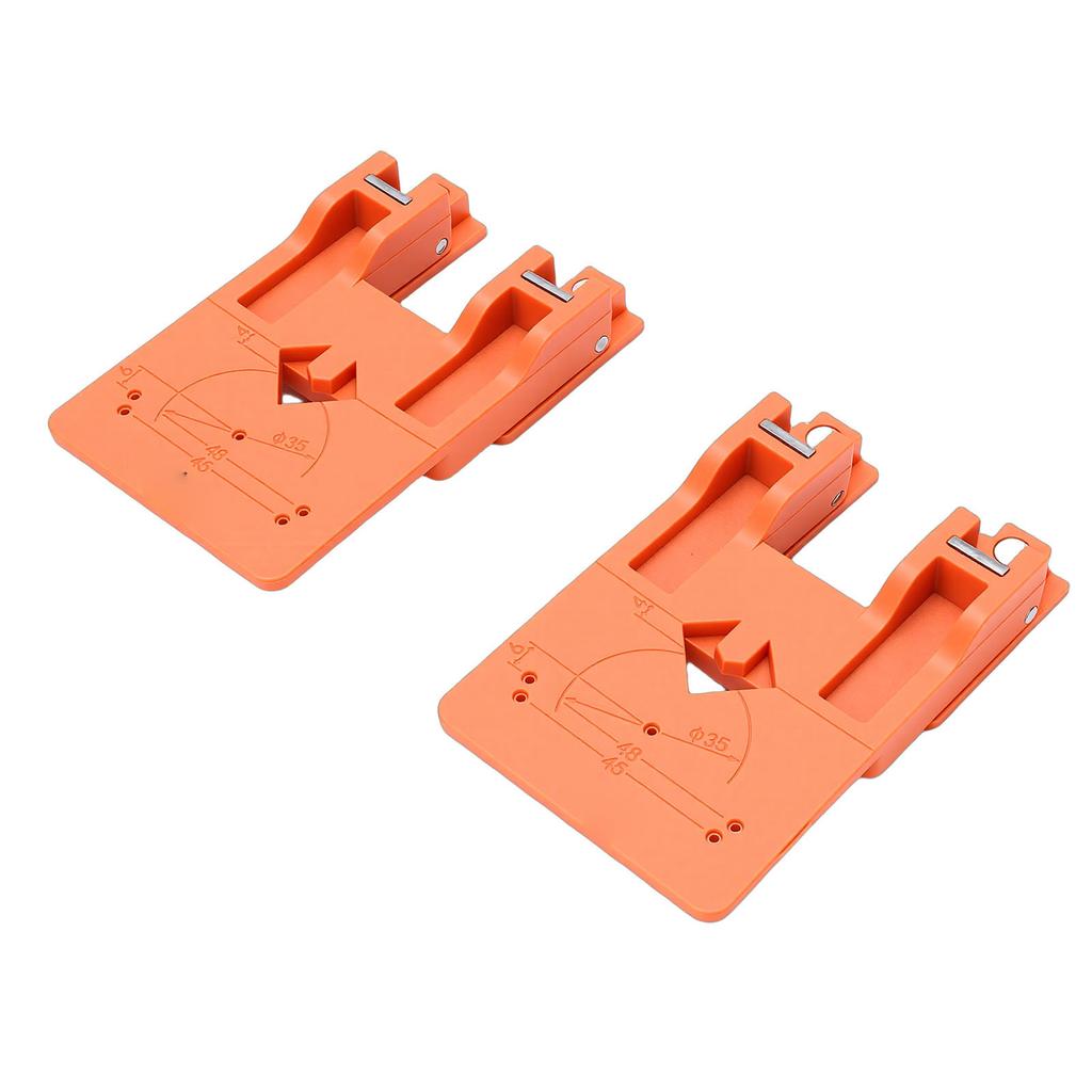 2Pcs Easy Hinge Mate Strong Magnet Door Jamb Installation Jig Quick Setup Cabinet Position Tool Adjustable Accurate
