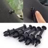 20/2PCS Car Retainer Clips Black Vehicle Trunk Luggage Rack Hook Pivot Fastener Buckle Interior Trim Card Door Liner Fixed Clamp
