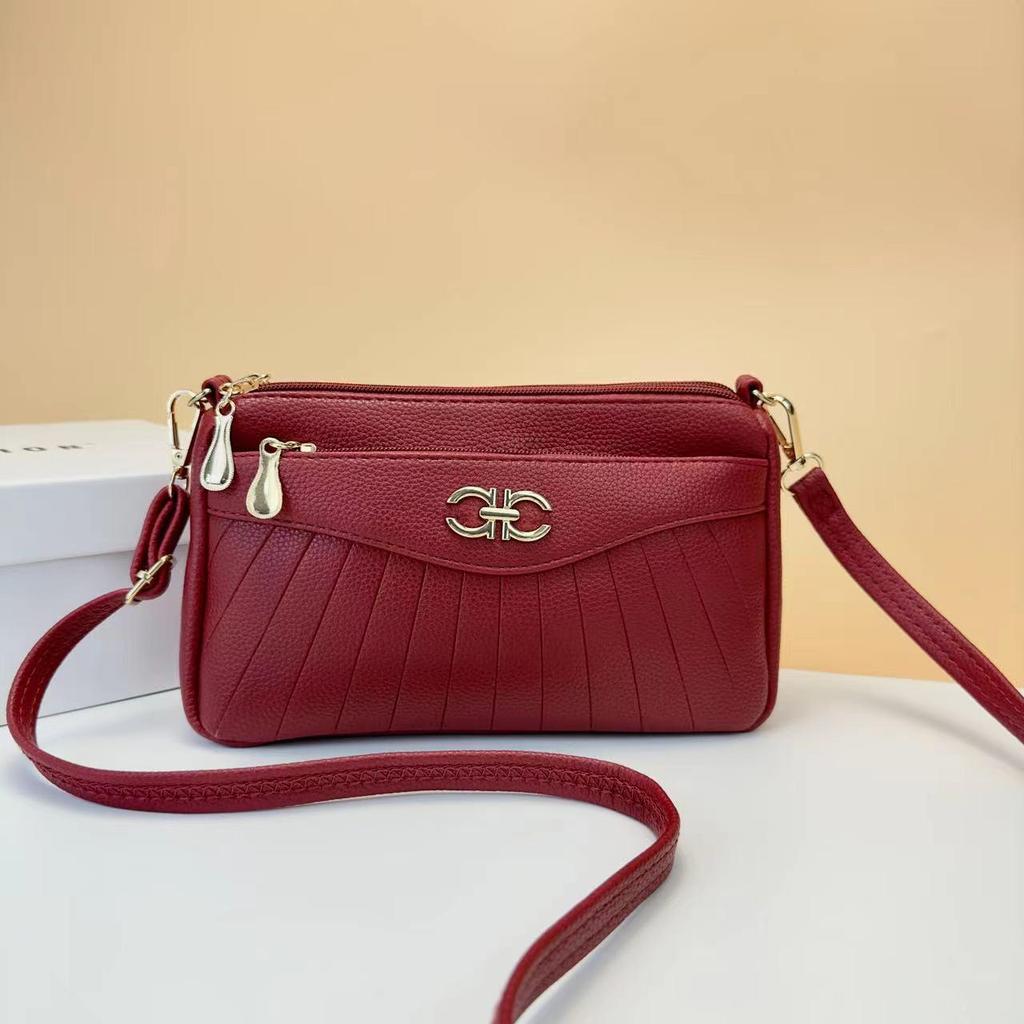 Moderní dámská taška Mini Messenger - 2023 PU kožená taška přes rameno pro dámy