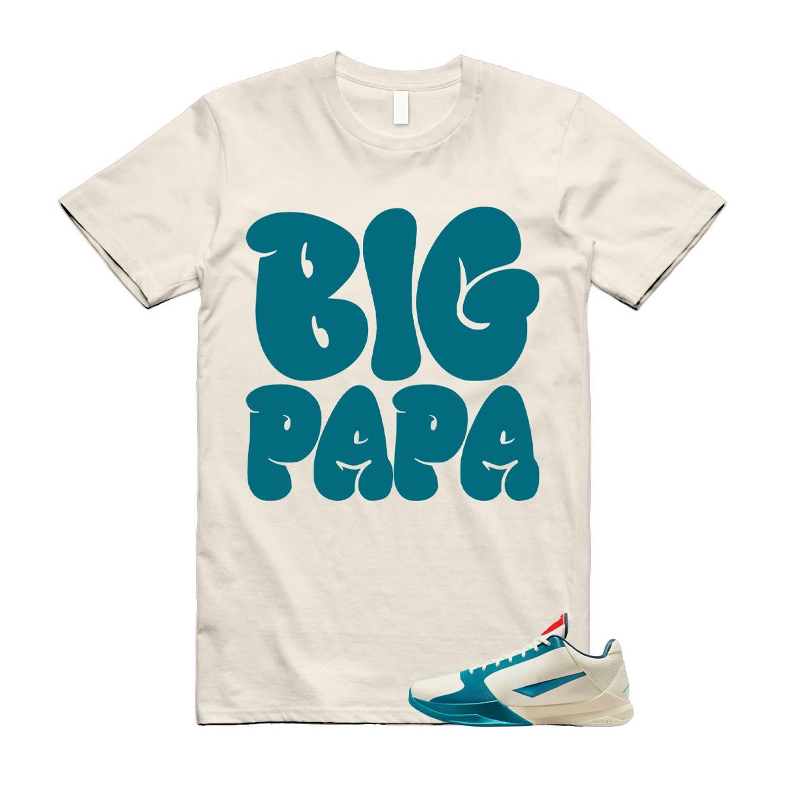5 Spruce Protro Coconut Milk Teal T Shirt Match PAPA S