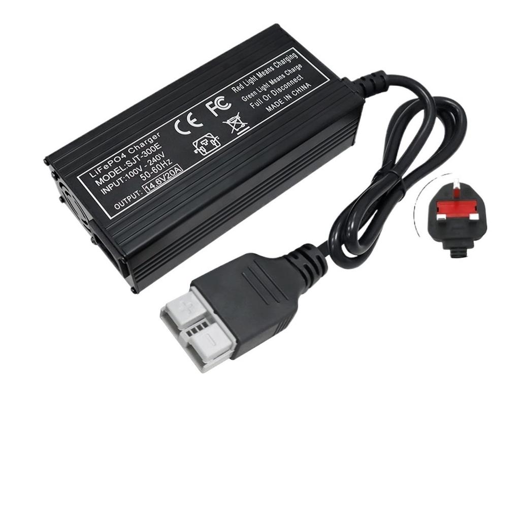 Eisenphosphat-Akku, VariCore 14,6V 20A Smart, Lifepo4-Ladegerät kompatibel mit