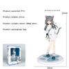 New product - Standing beauty girl Gan Cheng Cat Girl figure - 2D anime cat-ear girl decorative item - Opened box gift