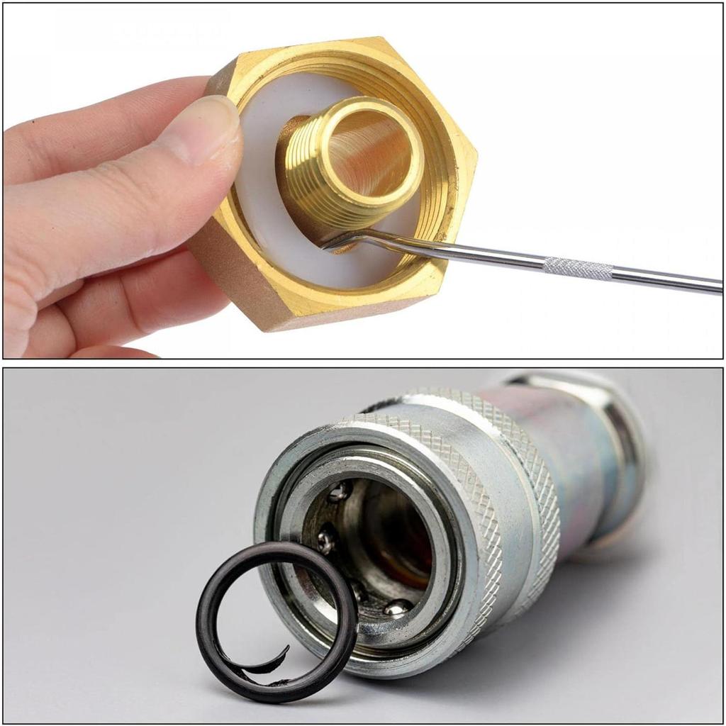 Oil Seal Removal Tool 4-Pieces Portable Precision Professional Remover Separator Extractor O Ring Tool for Lock Bearing