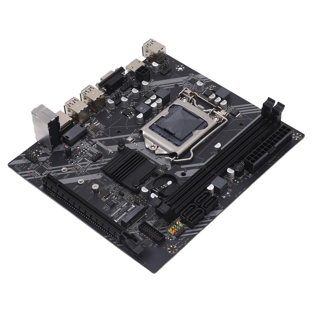 Computer Motherboard 100M Network Card 1155 Pin Dual Channel DDR3 Memory for Quad Core I3 I5 I7 Office Desktop Mainboard