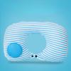 Inflatable Neck Air Pillow U Shape Cold Ice Silk Neckrest Head Rest Portable Sleep Resting Folding Press Travel Pillow for Car