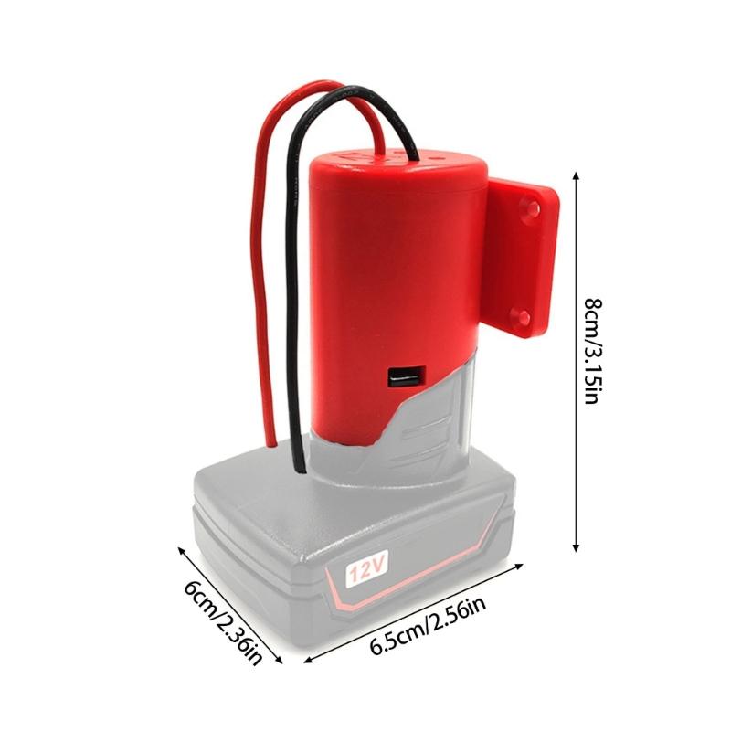 Power Ride Wheel Adapter DC12V Output LiBattery Adapter for Multiple Devices For Customs Electronics Modifications