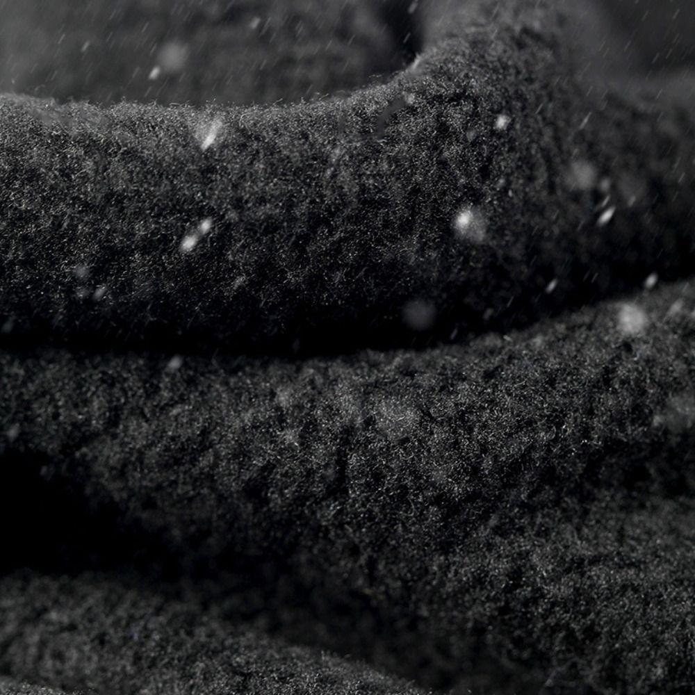 Down Cotton Winter Scarf Neck Protection Warmer Neck Scarf New Plush Scarves  Men Women