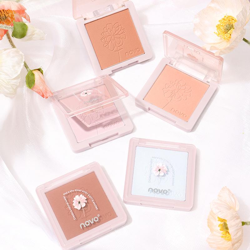 NOVO Matte Blush - Single Color Options: Low Saturation Purple, Blue, Green, Natural Nude.
